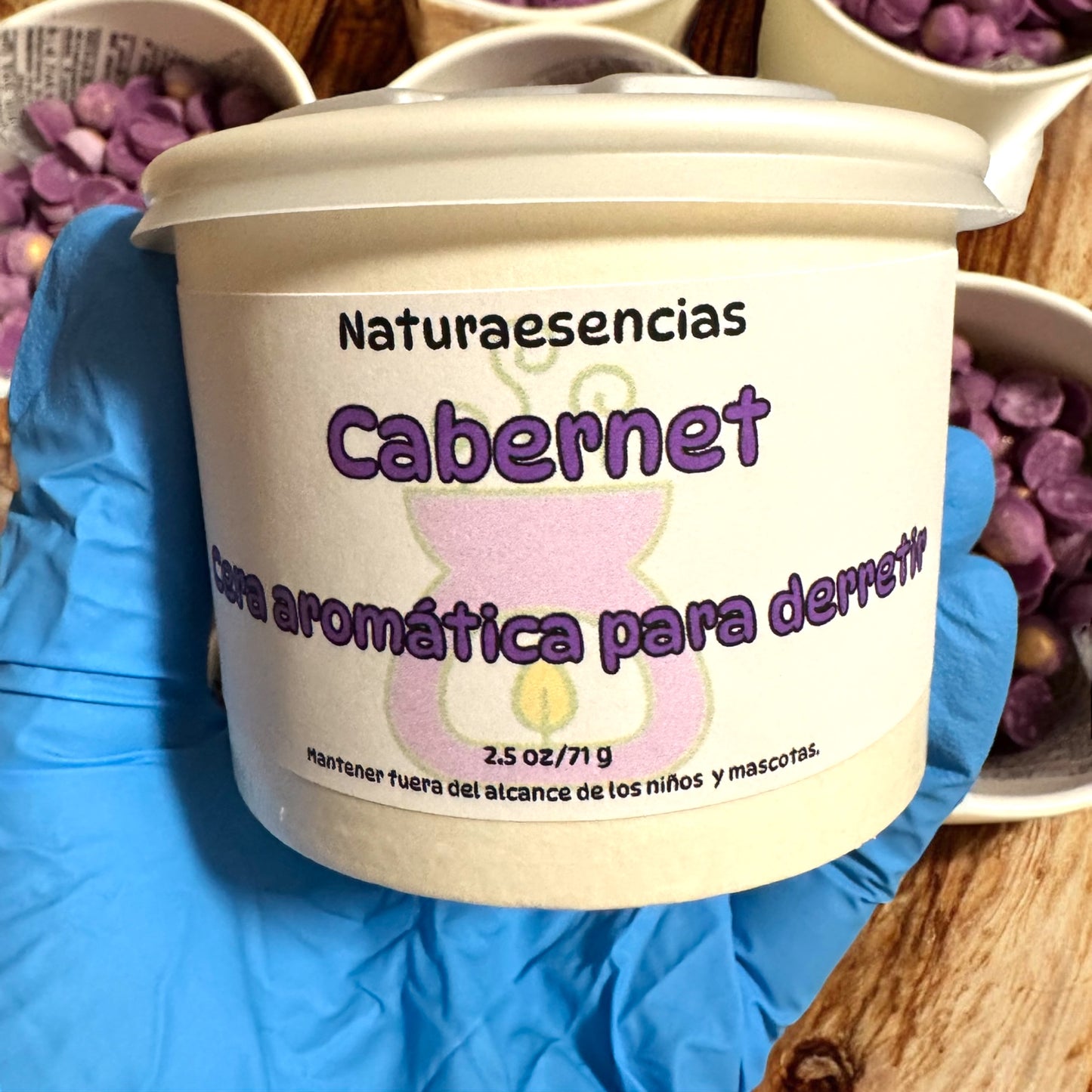 Ceras Aromáticas para Derretir en quemador eléctrico o de vela.