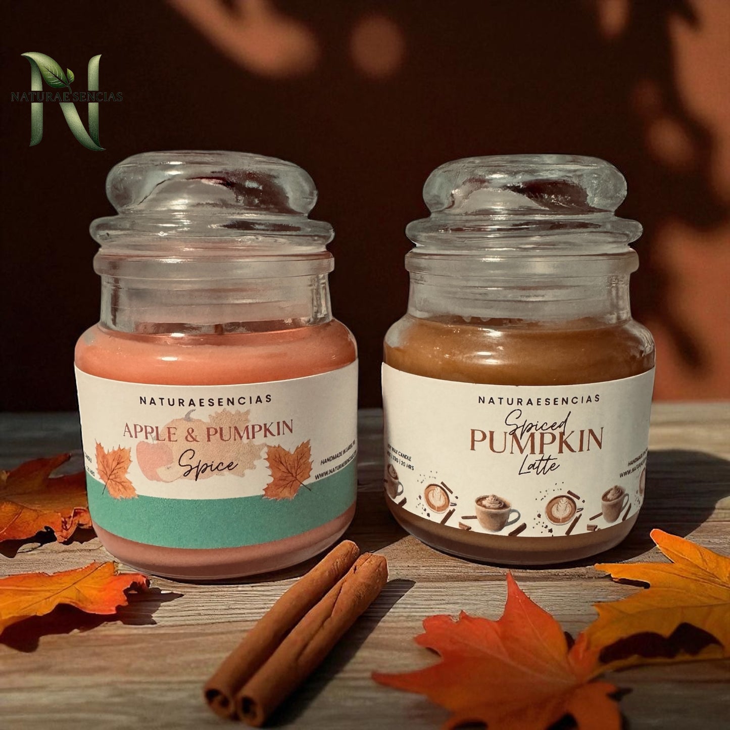 Velas de Temporada en Soya.