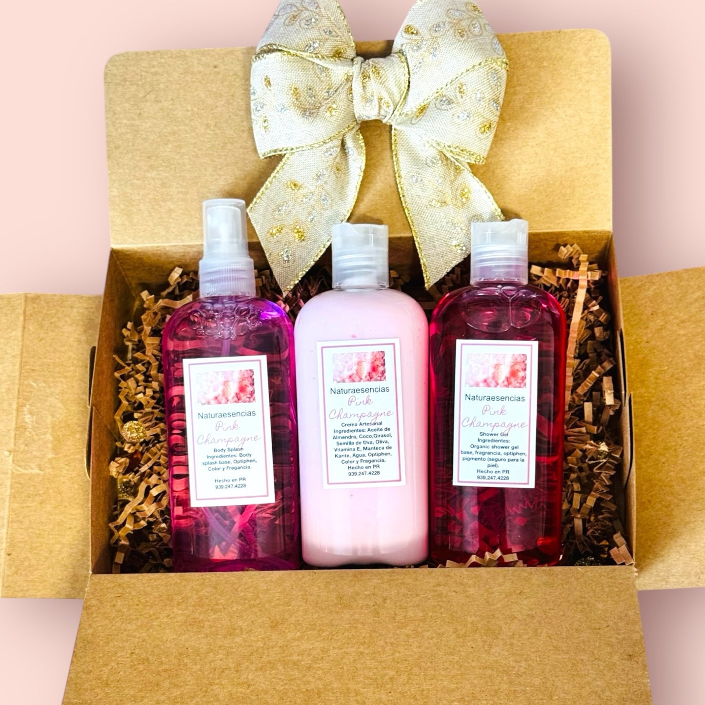 7. Set de Crema, Splash y Shower Gel.