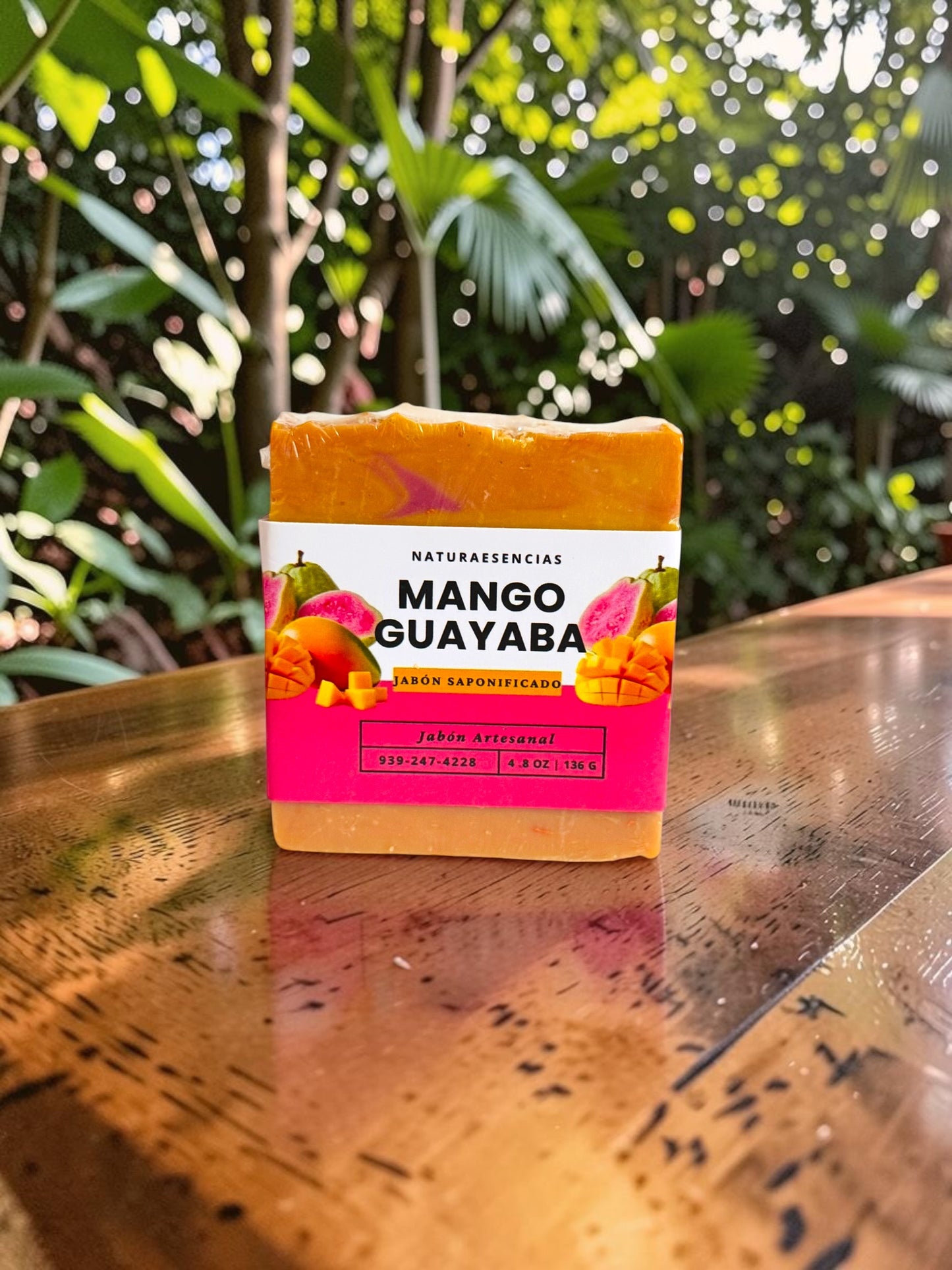 Jabón Saponificado oferta $6.00 c/u o 2 barras por $10.00
