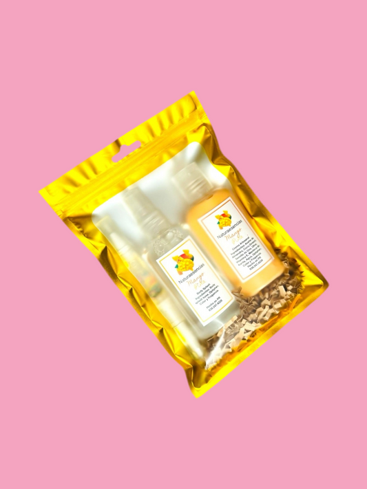 2. Set de Crema, Splash y Lip balm.