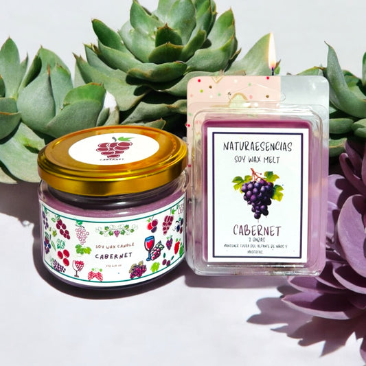 9. Set de Vela y Wax Melt.