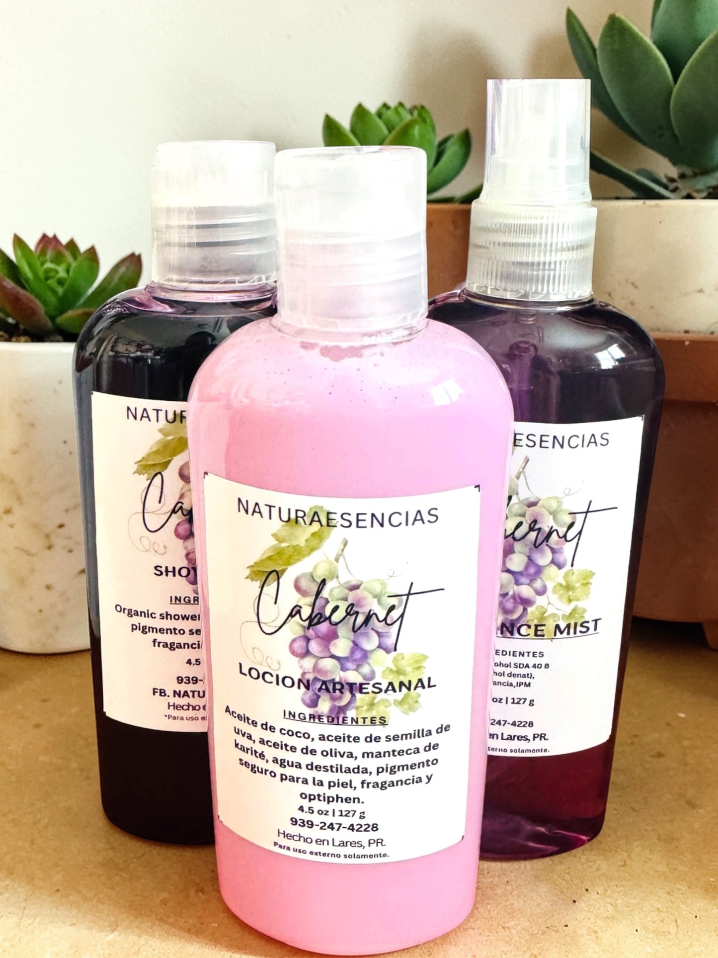 14. Set de Crema, Splash y Shower Gel.