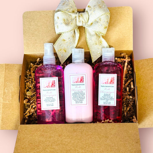 7. Set de Crema, Splash y Shower Gel.