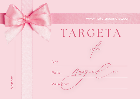 14. Naturaesencias Targeta de Regalo.