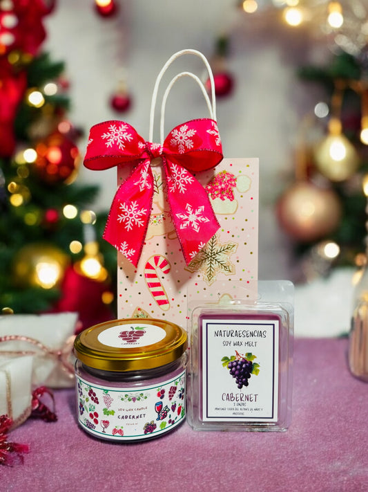 9. Set de Vela y Wax Melt.